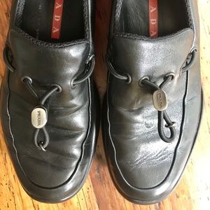 Prada Calzature Donna In Pelle Loafer